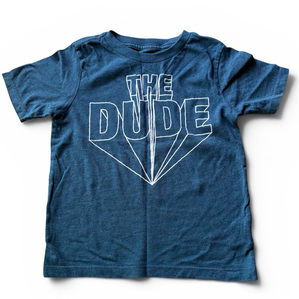 Boys 4T the children’s place screened The Dude shirt cotton blend